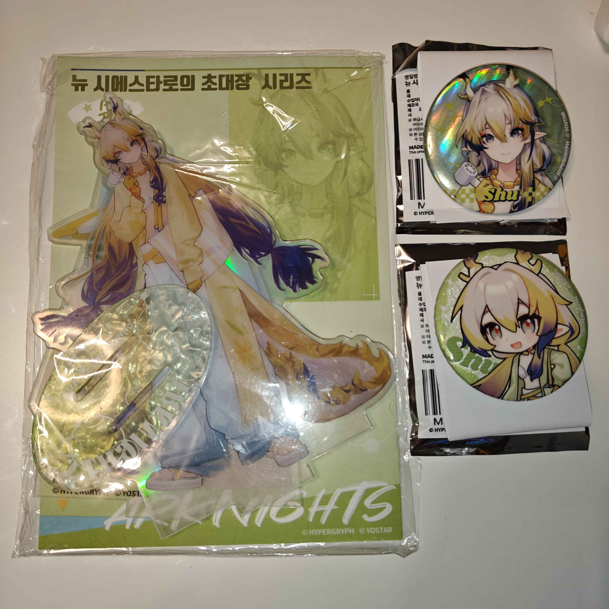 Korea Exclusive Invitation to Siesta 6.5 Stands and Badges – photo 2