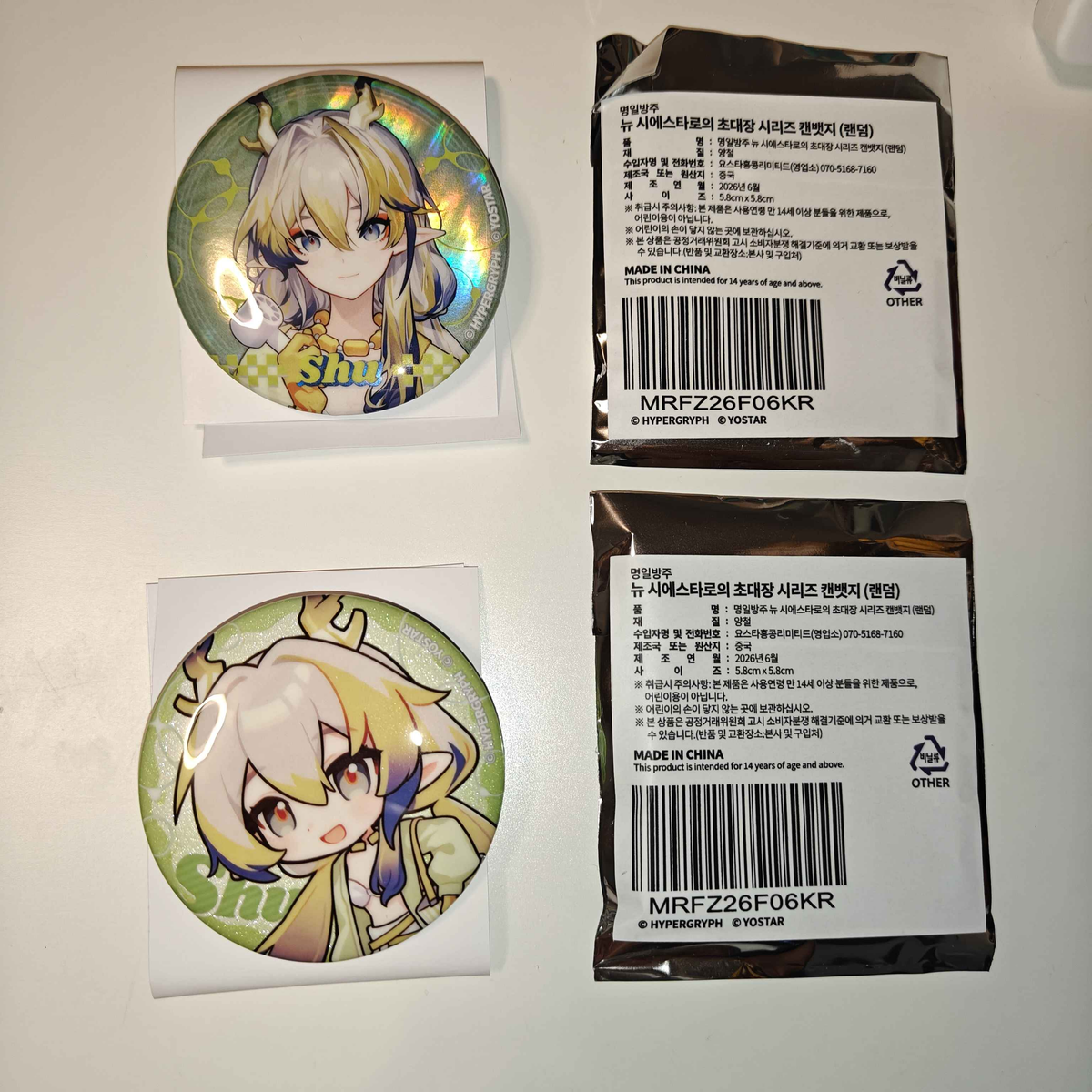 Korea Exclusive Invitation to Siesta 6.5 Stands and Badges – photo 7