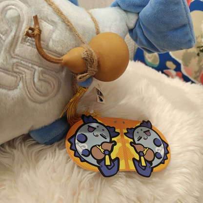Arknights Ling Bean Plush Showing Front Tag