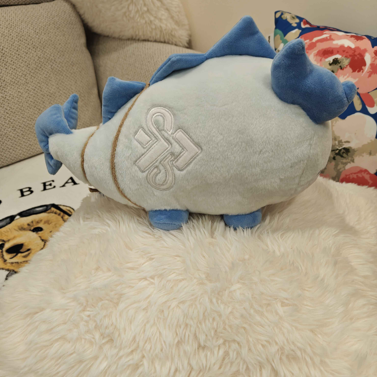 Arknights Ling Bean Plush Showing Left Side