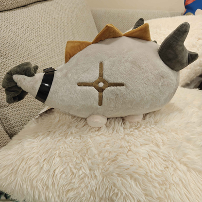 Arknights Wang Bean Plush Showing  Left Side Details