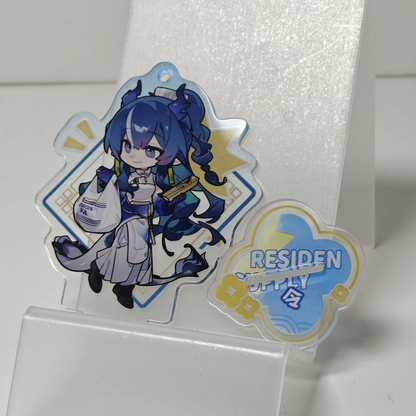Fanmade Arknights x LAWSON Acrylic Standee Keychain Featuring Ling Mini