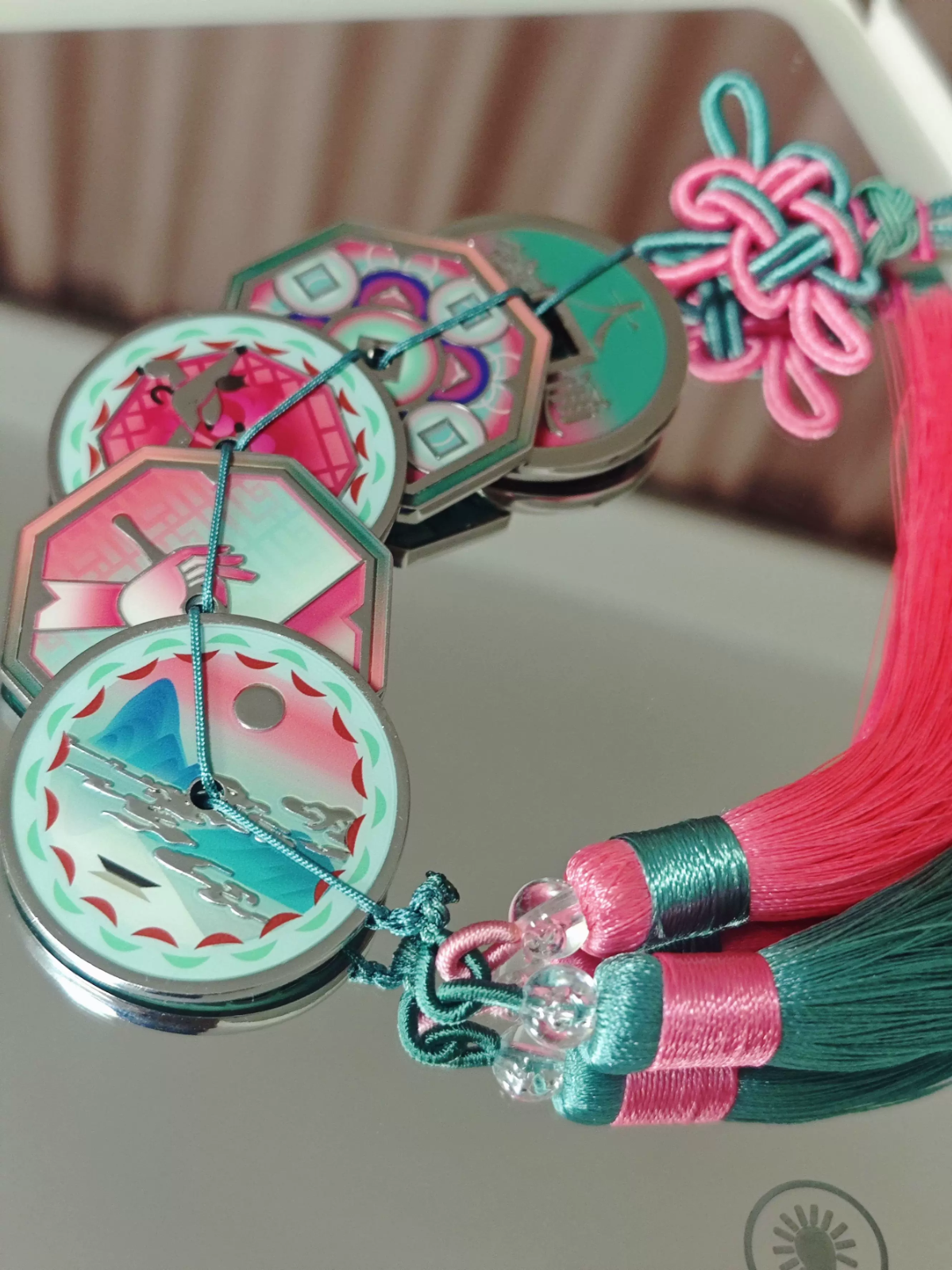 Fanmade Arknights Sui's Garden of Grotesqueries Coin Tassel Charm