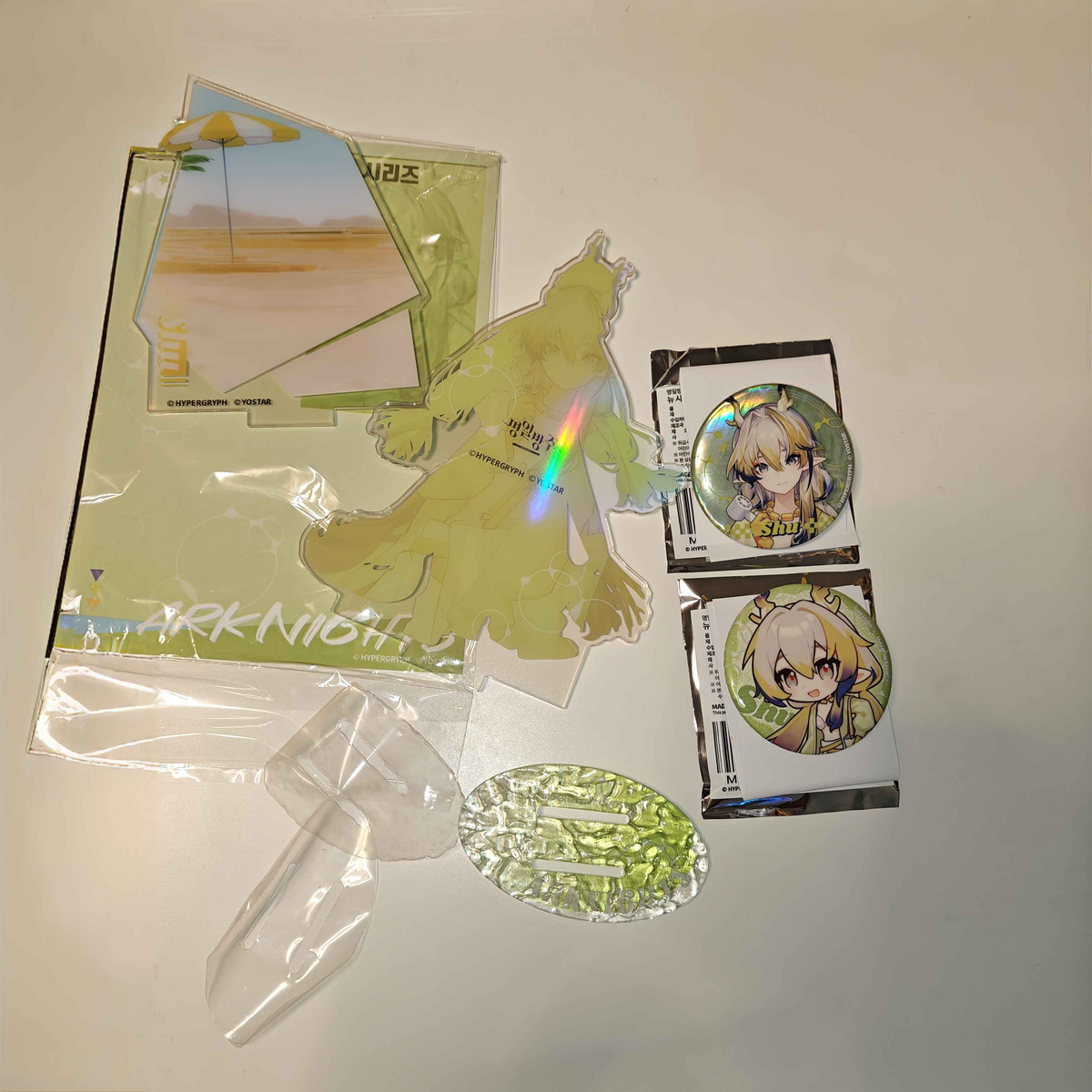 Korea Exclusive Invitation to Siesta 6.5 Stands and Badges – photo 3